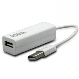 埃森客 ithink USB 2.0 4口集線器hub 白色 小巧實(shí)用，互聯(lián)無限